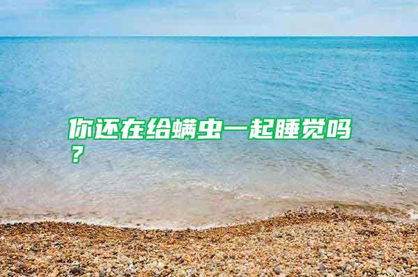 你還在給螨蟲一起睡覺嗎？