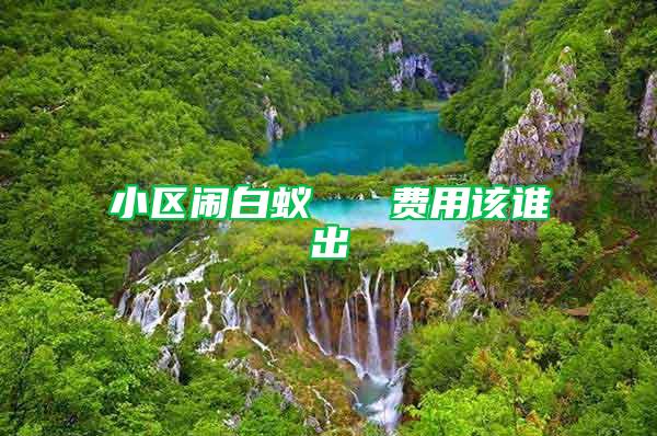 小區(qū)鬧白蟻 費用該誰出