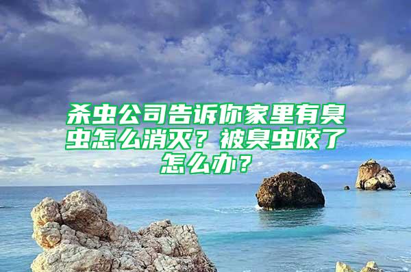 殺蟲公司告訴你家里有臭蟲怎么消滅?被臭蟲咬了怎么辦?
