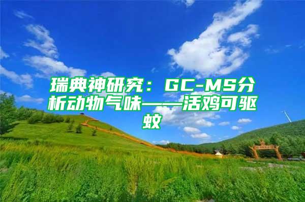 瑞典神研究:GC-MS分析動物氣味——活雞可驅(qū)蚊