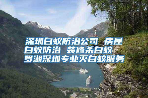 深圳白蟻防治公司 房屋白蟻防治 裝修殺白蟻 羅湖深圳專業(yè)滅白蟻服務(wù)
