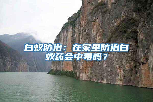 白蟻防治:在家里防治白蟻藥會(huì)中毒嗎?