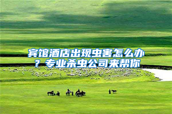 賓館酒店出現蟲害怎么辦?專業殺蟲公司來幫你